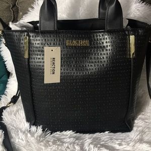 Black Kenneth Cole reaction Doria satchel